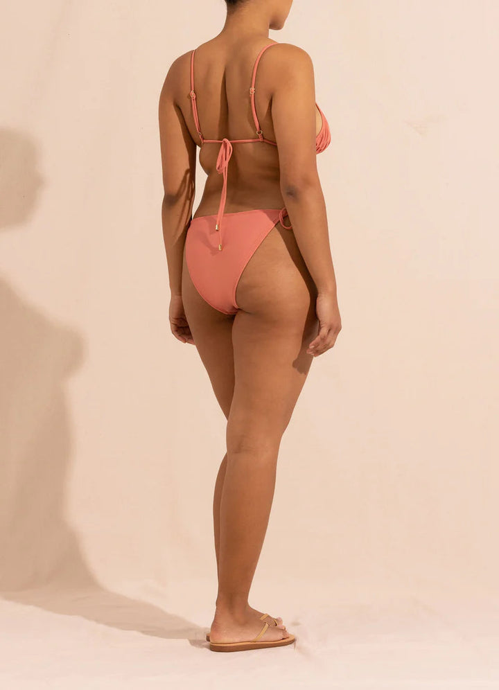 Peony Swimwear Nectar Pink String Bikini Bottom 