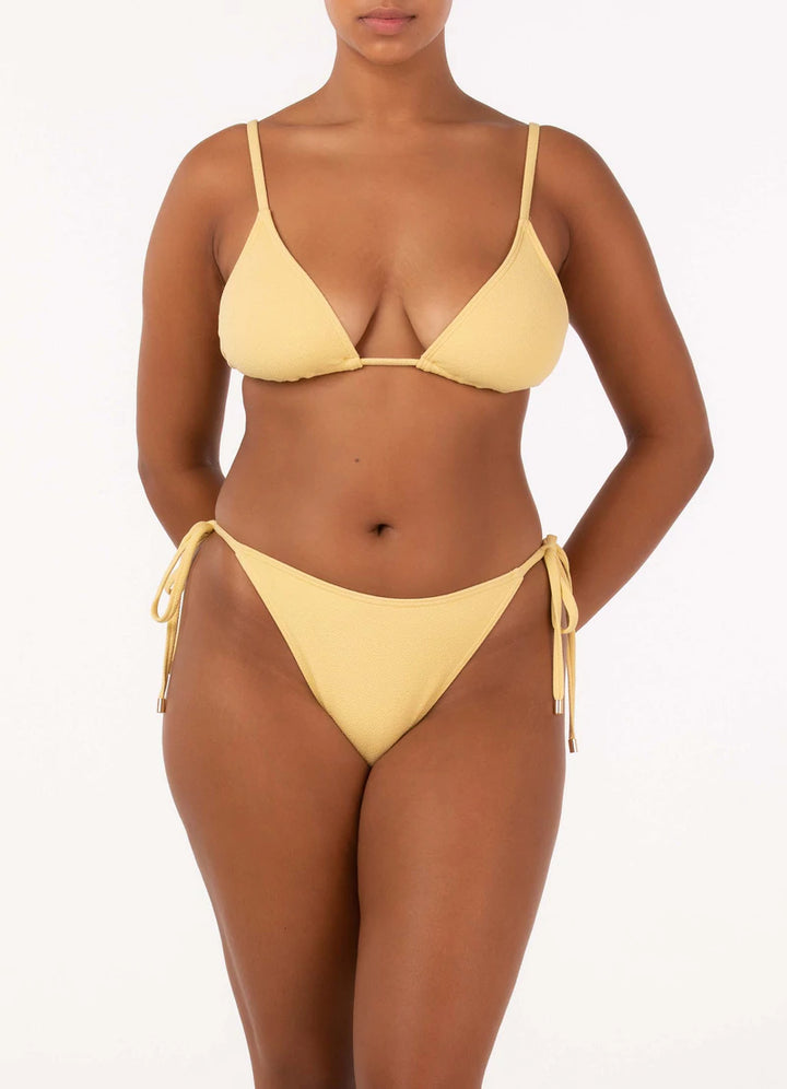 Peony Swimwear Lemon String Bikini Bottom
