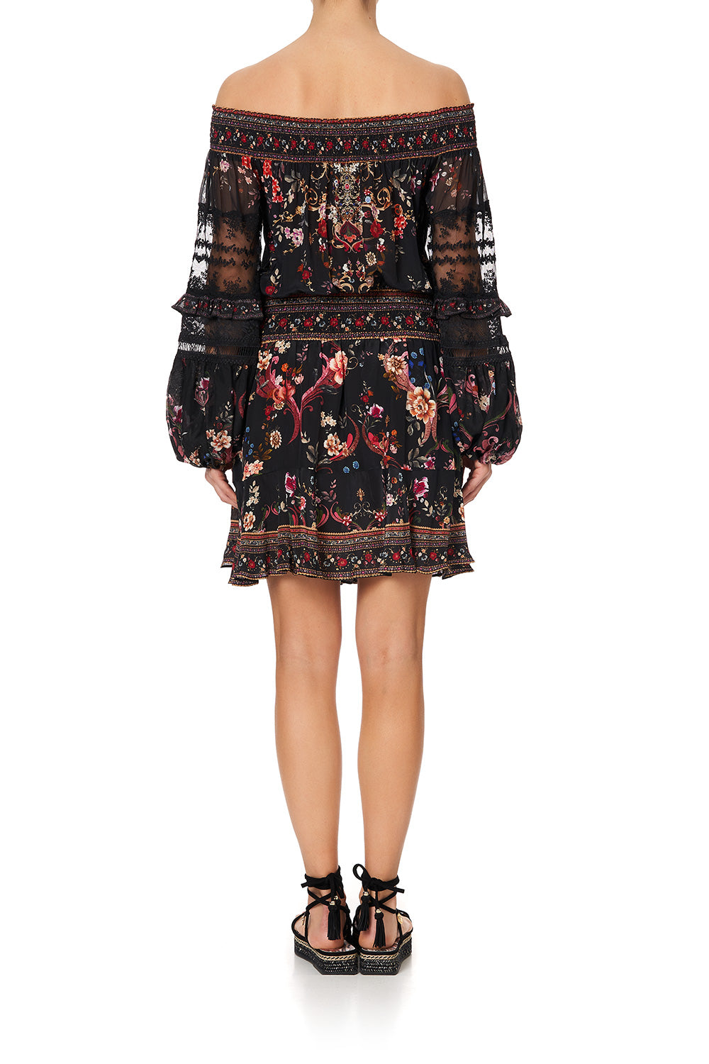 Camilla off the deals shoulder dress