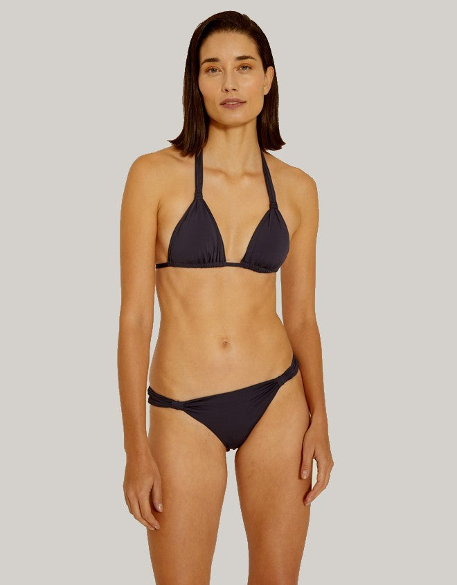 Lenny Niemeyer Adjustable Halter Bikini Top Indigo Blue 