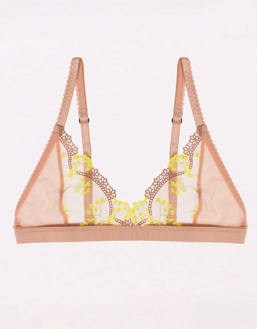 Lonely Label Scout Softcup Bra Yellow Daisy